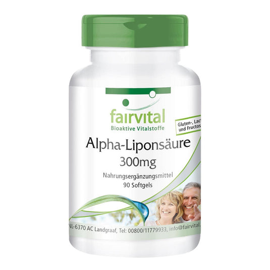 fairvital Alpha Lipoic Acid 300mg 90 Capsules