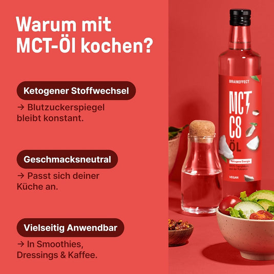 BRAINEFFECT MCT Oil C8 500 ml