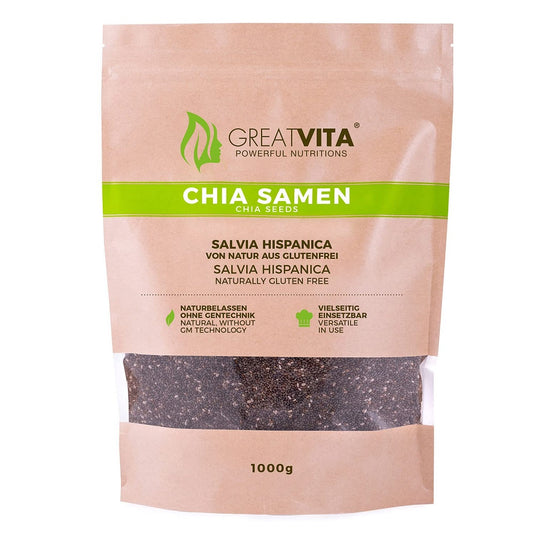 GreatVita Natural Chia Seeds 1 kg