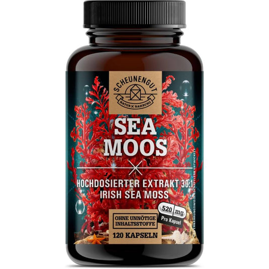 SCHEUNENGUT Irish Sea Moss 120 Capsules