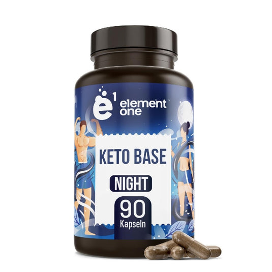 اليمنت ون كيتو بيس بلس نايت 90 كبسولة - element one Keto Base Plus Night 90 Caps