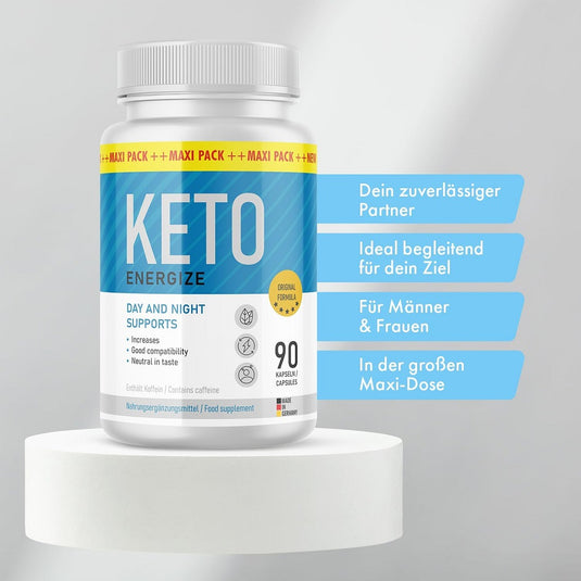 كيتو إنيرجايز مناسب للكيتو 90 كبسولة - Keto Energize 90 Capsules