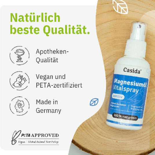 Casida Magnesium Oil Vital Spray 100 ml