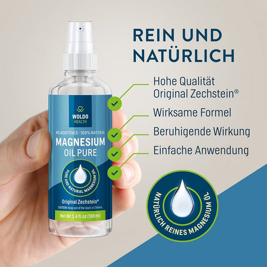 WoldoHealth Magnesium Oil Spray 100 ml