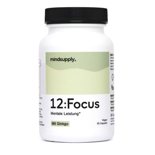 مايندسبلاي فوكس مع الجنكة 90 كبسولة - mindsupply FOCUS with Gingko 90 capsules