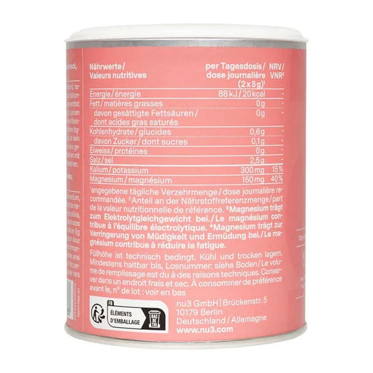 نو3 مشروب إلكترولايت بنكهة التوت 250 جم - nu3 Electrolyte Drink 250 Gm Berry