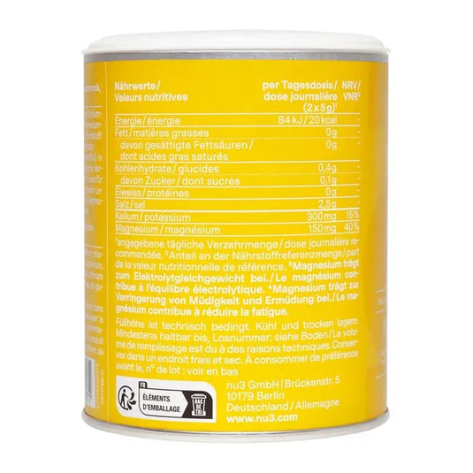 نو3 مشروب إلكترولايت بنكهة الليمون 250 جم - nu3 Electrolyte Drink 250 Gm Lemon