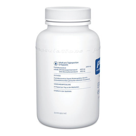 أوميجا-3 1000 ملج 90 كبسولة - Pure Encapsulations EPA/DHA essentials 1000 mg 90 Caps - GermanVit - Saudi arabia