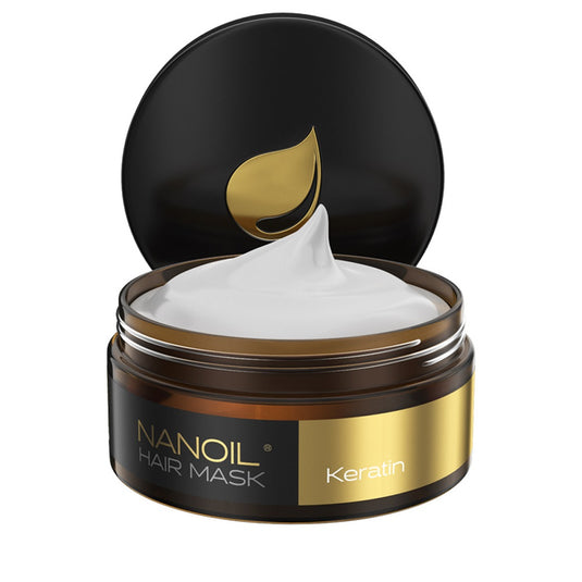 ماسك الكيراتين للشعر 300 مل - Nanoil Keratin Hair Mask 300 ml - GermanVit - Saudi arabia