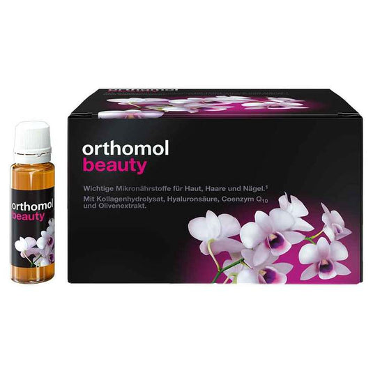 أورثومول كولاجين أمبولات الجمال 30*22 مل شراب - Orthomol beauty 30*22 ml Drinking Amp - GermanVit - Saudi arabia