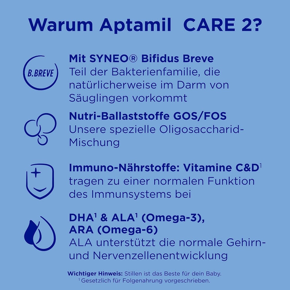 Aptamil Care 2 After 6th Month Milk Powder 800gm