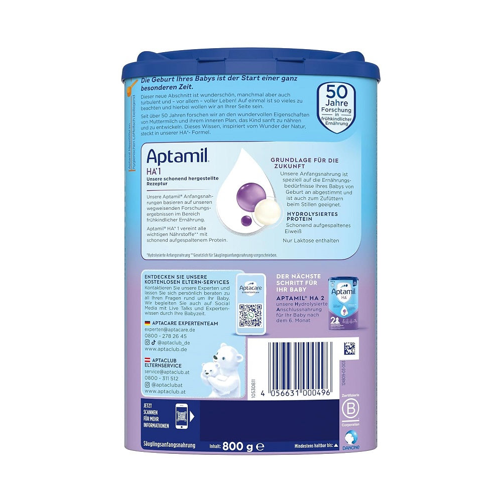 Aptamil HA 1 from Birth Milk Powder 800 gm