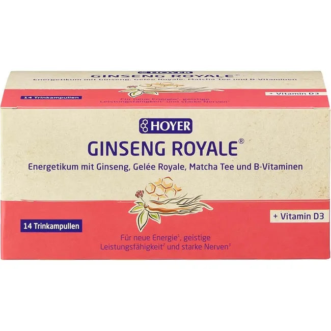 HOYER Ginseng Royale 14*15 ml Drinking Ampoules