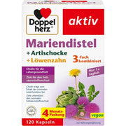 Doppelherz Artichaut-Chardon Marie 60 capsules
