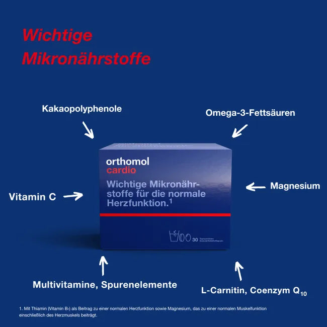 Orthomol Cardio 30 Doses