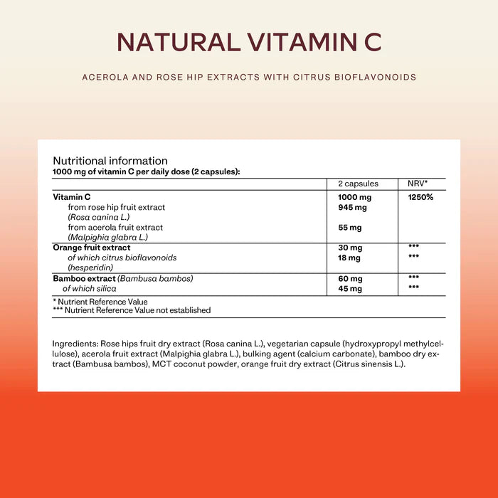 حميل الصورة في عارض المعرض ، فيتامين سي طبيعي 180 كبسولة - AAVALABS Vitamin C 180 Capsules
