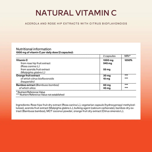 فيتامين سي طبيعي 180 كبسولة - AAVALABS Vitamin C 180 Capsules