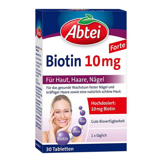 Abtei Biotin 10 mg 30 Tablets