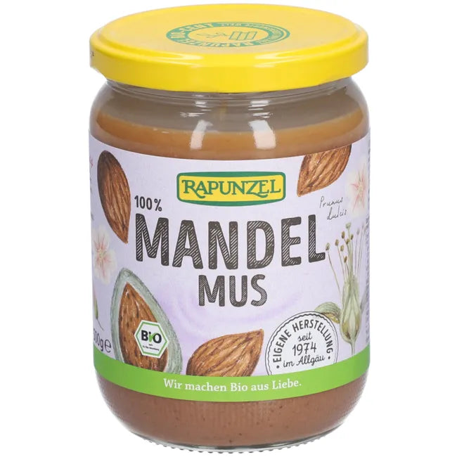 رابونزل زبدة اللوز العضوية 500 جم - RAPUNZEL Organic Almond Butter 500 Gm