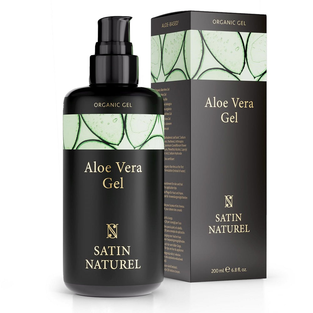 Satin Naturel Organic Aloe Vera gel 200 ml