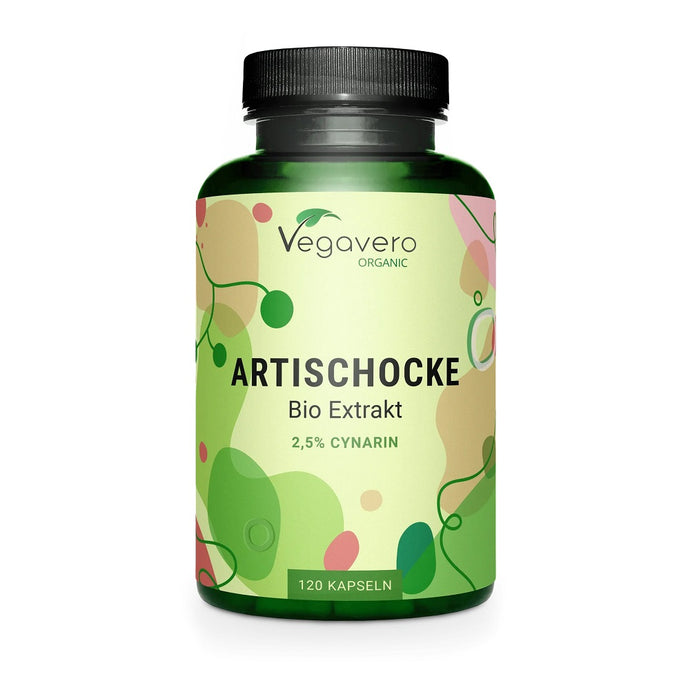 خلاصة الخرشوف العضوي فيغافيرو 120 كبسولة - Vegavero Organic Artichoke 120 Capsules