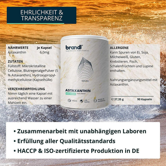 أستاكسانتين 90 كبسولة - Brandl Astaxanthin 90 capsules