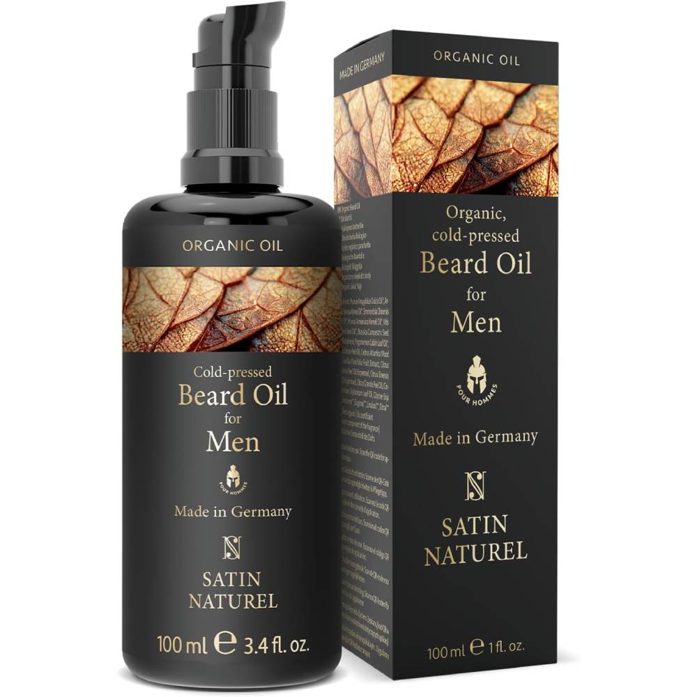 Satin Naturel Organic Beard Oil 100 ml