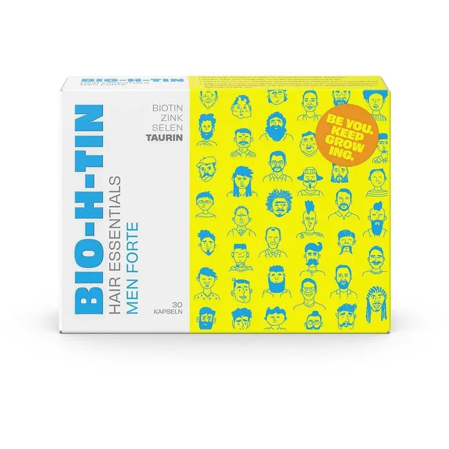 هير إسينشالز فورت فيتامينات الشعر للرجال 30 كبسولة - BIO-H-TIN Hair Essentials Men Forte 30 Capsules