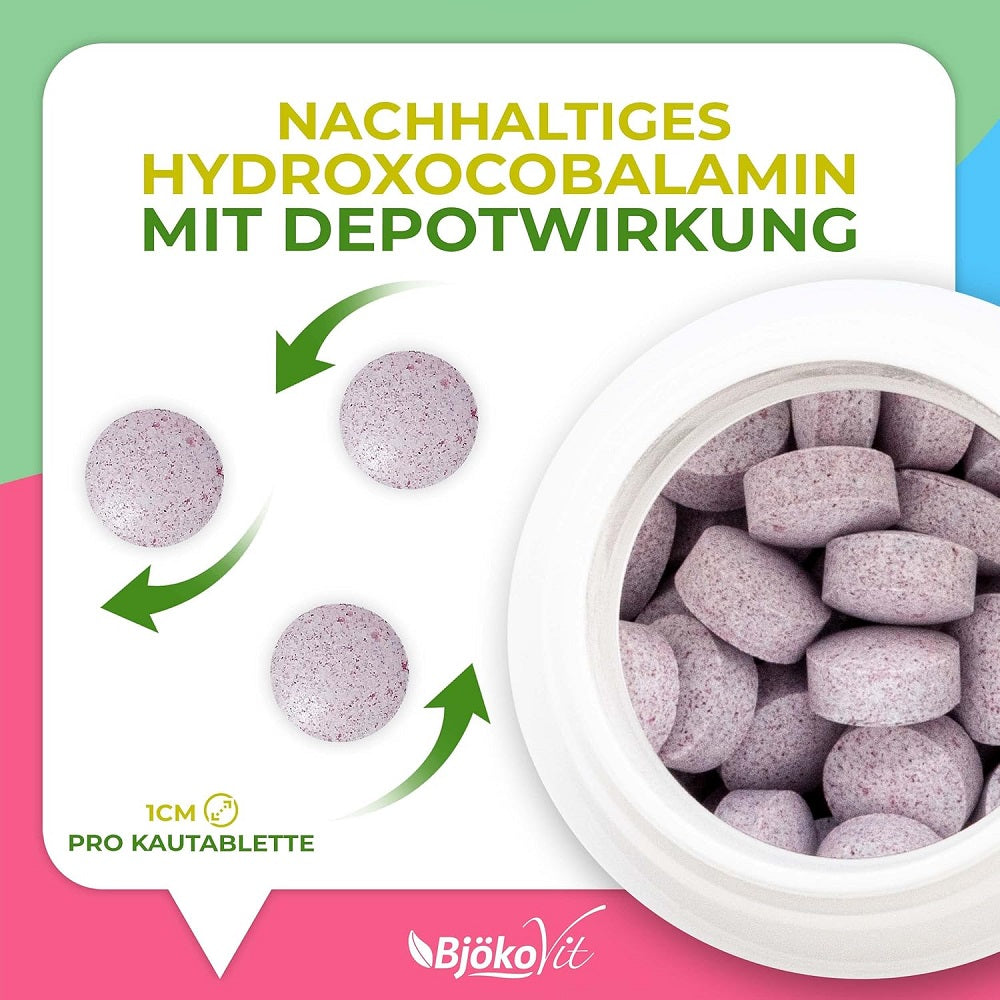 فيتامين ب12 للأطفال 120 قرص مضغ - BjökoVit VITAMIN B12 Children 120 Chewable Tablets