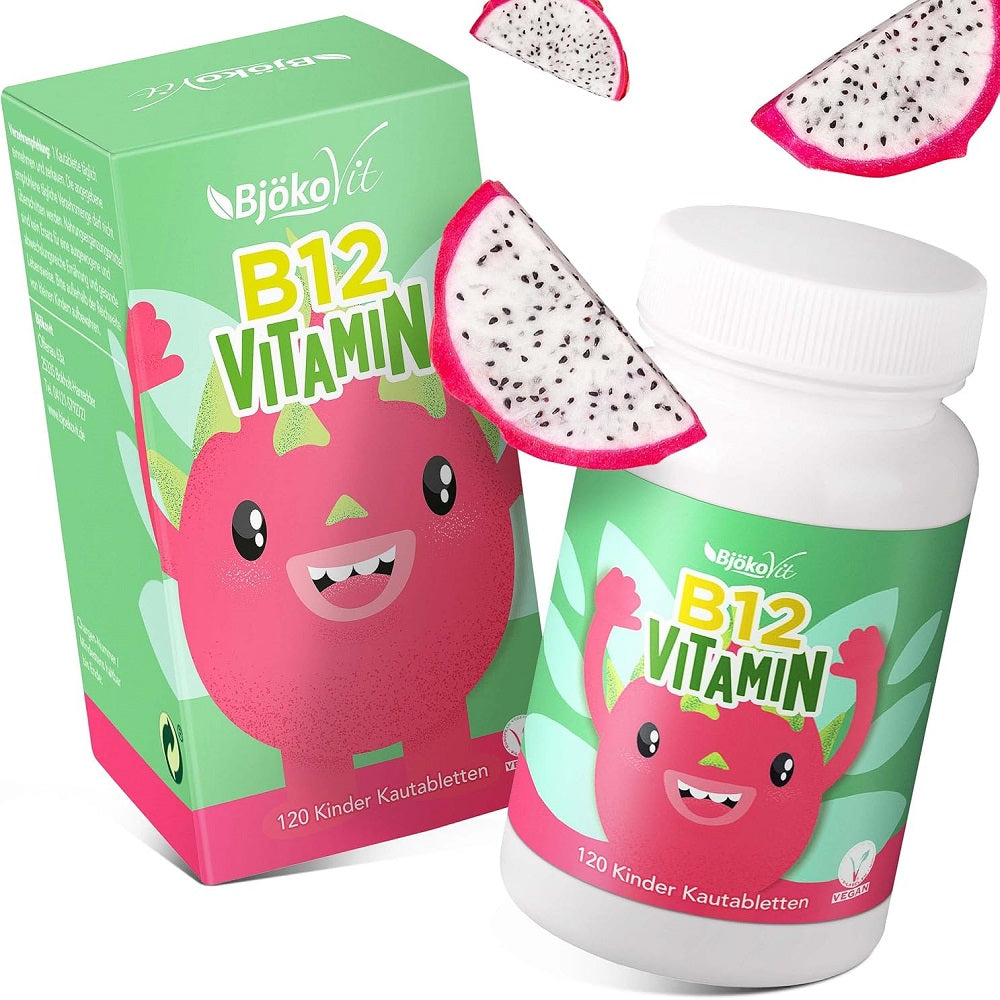 BjökoVit VITAMIN B₁₂ Children 120 Chewable Tablets