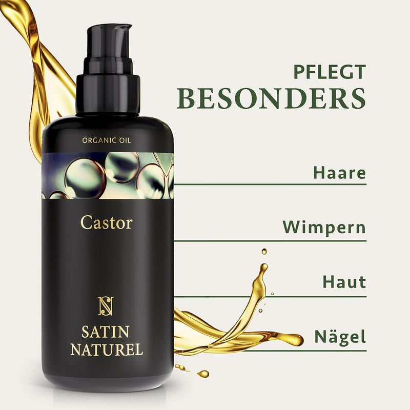 Load image into Gallery viewer, زيت الخروع العضوي 200 مل - Satin Naturel Organic Castor Oil 200 ml
