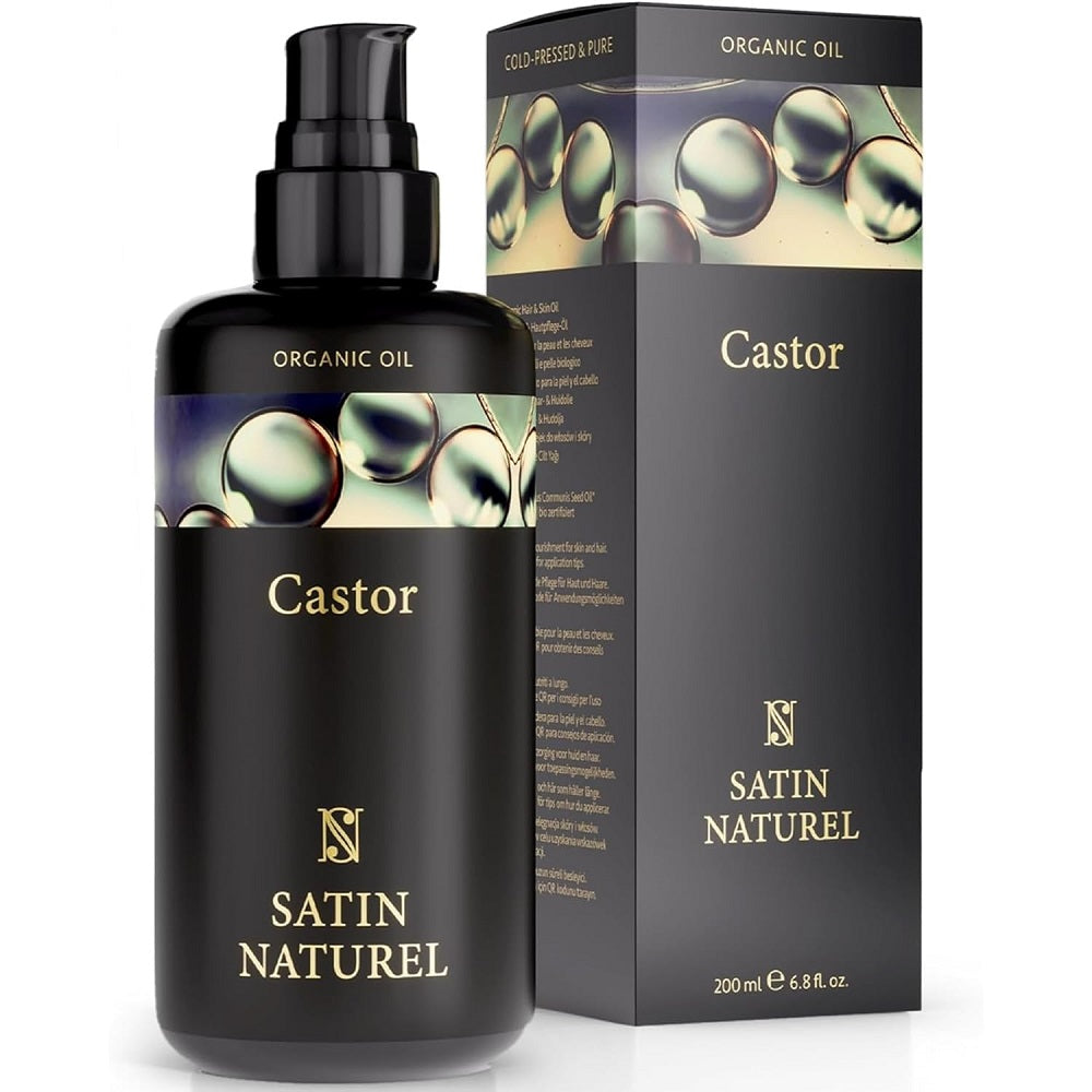 Satin Naturel Organic Castor Oil 200 ml
