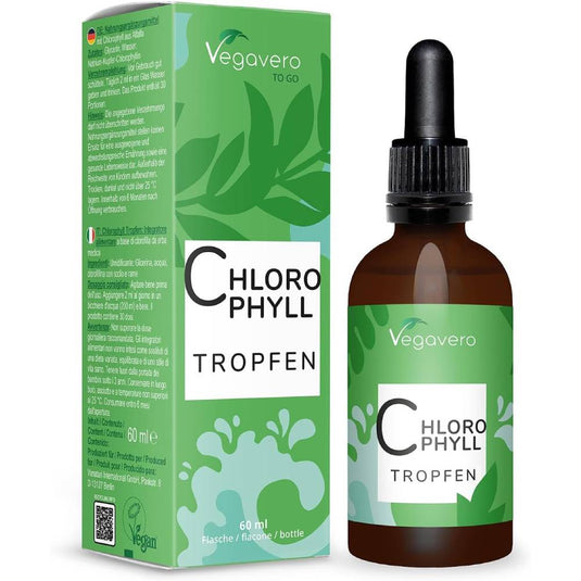 قطرات الكلوروفيل فيغافيرو 60 مل - Vegavero Chlorophyll Drops 60 ml