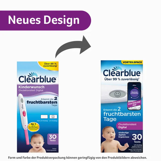 كليربلو اختبار الإباضة الرقمي 30 اختبار - Clearblue Ovulation Test Digital 30 Tests
