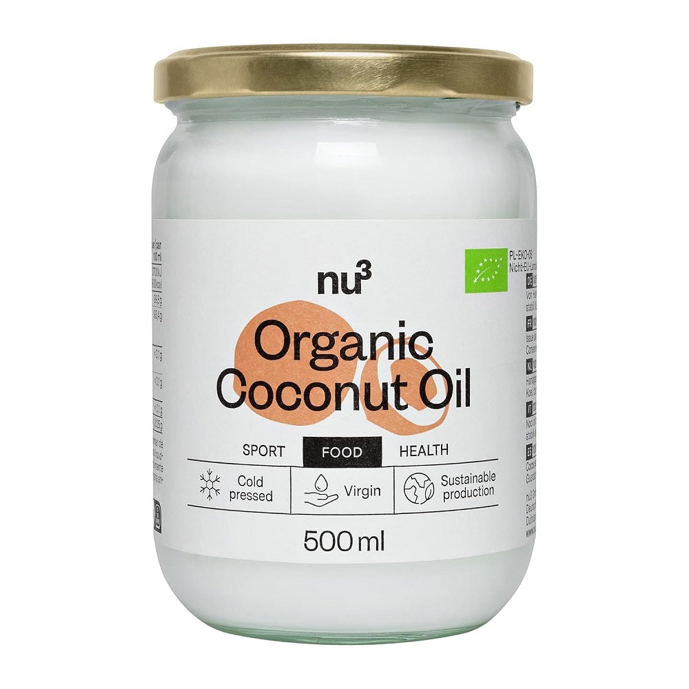 nu3 Organic Coconut Oil 500 ml