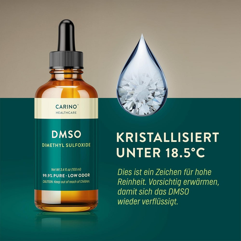 Carino DMSO Dimethyl Sulfoxide 99.9% 100 ml
