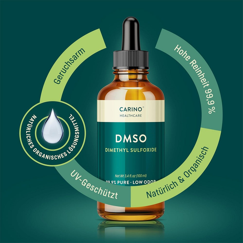 Carino DMSO Dimethyl Sulfoxide 99.9% 100 ml