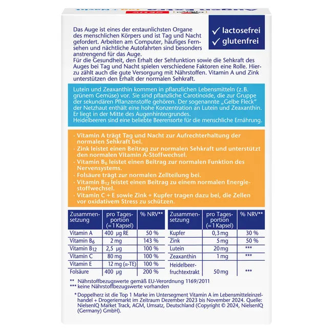 Doppelherz active Eye Extra Day & Night 30 Capsules