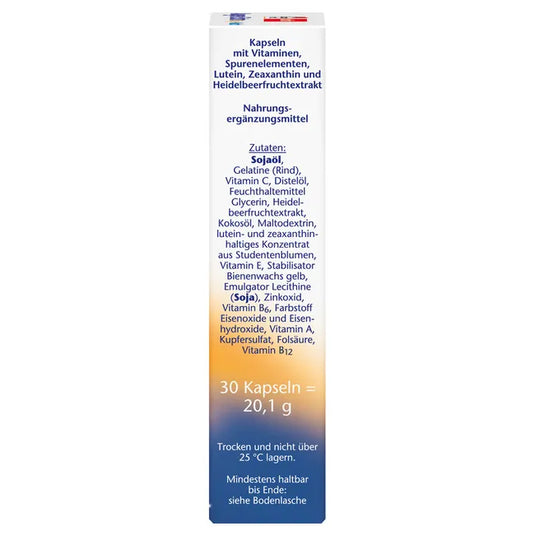 دوبل هيرز أكتيف آي إكسترا داي & نايت 30 كبسولة - Doppelherz active Eye Extra Day & Night 30 Capsules