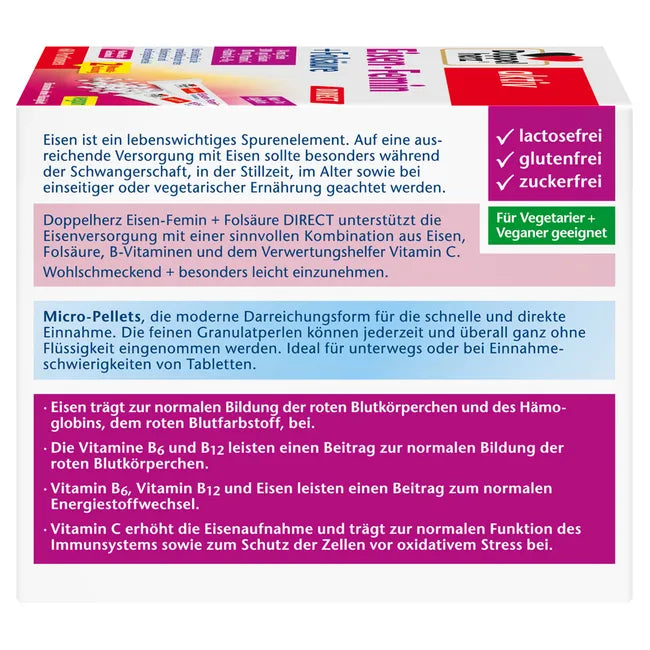 Doppelherz Iron-Femin DIRECT 60 Sachets