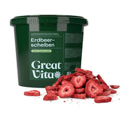 فراولة مجففة بالتجميد 400 جم - GreatVita Freeze-Dried Strawberries 400g