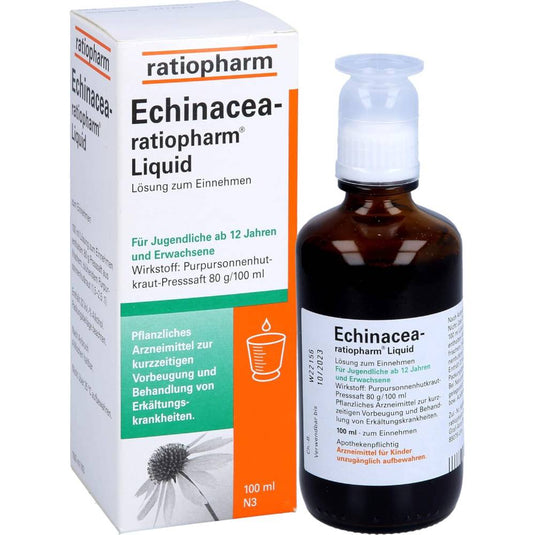 إشنسيا سائل 100 مل - ratiopharm Echinacea Liquid 100 Ml