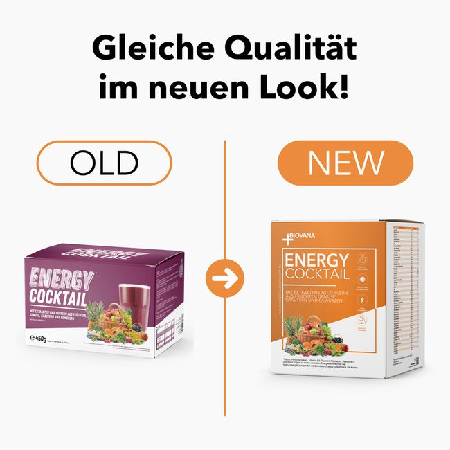 Natural Energy Cocktail Powder 30 Sachets