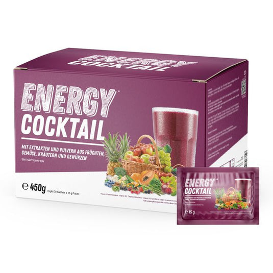 مشروب الطاقة الطبيعي بودرة 30 كيس - Natural Energy Cocktail Powder 30 Sachets