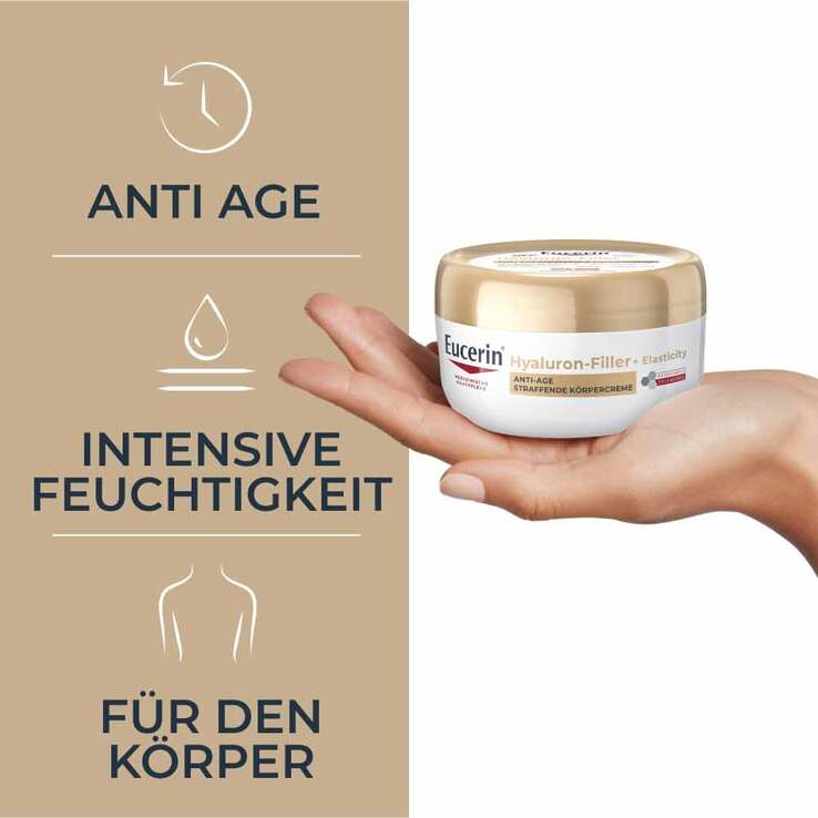 حميل الصورة في عارض المعرض ، يوسيرين كريم الجسم بحمض الهيالورونيك + مرونة 200 مل - Eucerin Hyaluron-Filler + Elasticity Body Cream 200 ml
