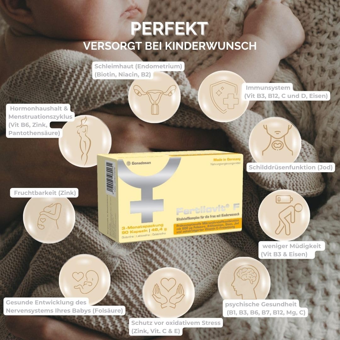 Fertilovit F pour femmes 90 gélules