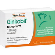 ratiopharm Ginkobil 120mg 60 Capsules