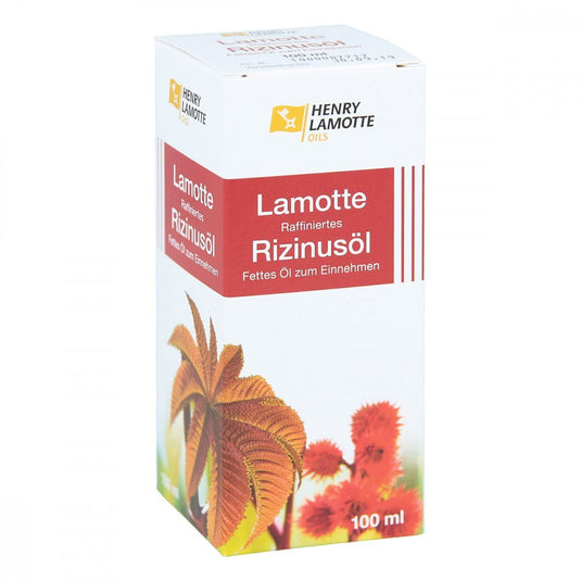 زيت الخروع الخام 100 مل - HENRY LAMOTTE OILS Castor Oil 100 ml