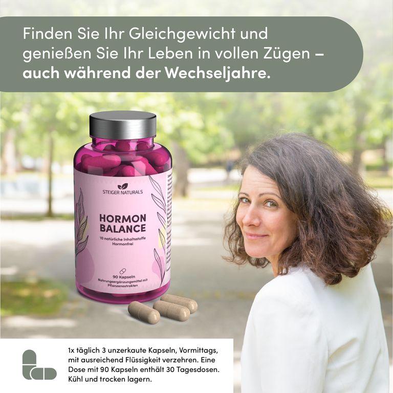 حميل الصورة في عارض المعرض ، هورمون بالانس 90 كبسولة - Steiger Naturals Hormone Balance 90 Capsules
