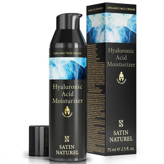 كريم الوجه المرطب بحمض الهيالورونيك 75 مل - Satin Naturel Hyaluronic Moisturising Face Cream 75 ml